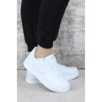 Fort Wks 2542 Hafif Rahat Sneaker Unisex Spor Ayakkabı - Beyaz