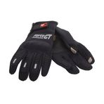 Forte GT 07 Softshell Dokunmatik Siyah Motosiklet Eldiveni