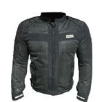 Forte Gt 2001057 Dark Night Yazlık Mont 3 Kademeli Korumalı Motosiklet Montu M Beden Siyah