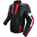 Forte Gt 2001077 Simurg Deri Full Koruma Mevsimlik Motosiklet Montu XL Beden Siyah