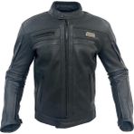 ForteGT 2002000 Anatolıa Hakiki Deri Korumalı Korumalı Motosiklet Montu - XL - Siyah