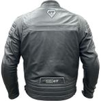 ForteGT 2002001 Buffalo Deri Motosiklet Montu - Siyah - XL