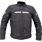 ForteGT Forte Gt 2001072 Inferno 4 Mevsim Motosiklet Montu Suya Dayanıklı Nefes Alabilen Kumaş - Siyah
