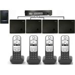 Fortel Z206 2 Harici 4 Dahili Pbx Gigaset A690 Uyumlu Kablosuz Telefon Santrali