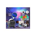 fortrek Yıldızlı Döner Başlıklı Bluetooth Hoparlör Projektör Gece Lambası Işık Ve Parti Led Disko Topu