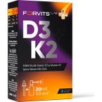 Forvits Lab D3 K2 Takviye Edici Gıda - Aromasız