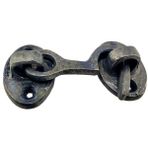 ForWhat Büro Ev Atölye Güveliği Için 5cm Retro Tip Oksit Pirinç Yuvalı Kapı Pencere Kancası - Yok - Renkli