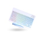 ForWhat Büro Ev Ofis Bilgisayarı için Yeşil Rgb Işıklı Klavye Mouse Seti