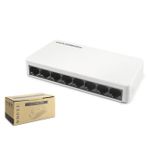 ForWhat Büro Ev Ofis Cihazları için Beyaz 8PORT 10/100 MBPS Ethernet Switch Hub