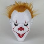ForWhat Büro Ev Ofis Etkinlik Gösteri Kostümü için 22x31CM Korkutucu Joker Maskesi
