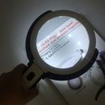 ForWhat Büro Ev Ofis Hediyesi Için 10LED Işıklı 2x 5x 120MM Masaüstü Büyüteç - Renkli