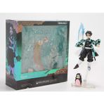 ForWhat Büro Ev Ofis Hediyesi için 14CM Anime DS Tanjiro Biblo Figürü