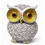ForWhat Büro Ev Ofis Hediyesi için 15x20CM Polyester Baykuş Biblo Figürü