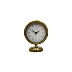 ForWhat Büro Ev Ofis Hediyesi için 20x25CM Design Dekor Metal Masa Saati
