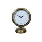 ForWhat Büro Ev Ofis Hediyesi için 20x25CM Sade Dekor Metal Masa Saati