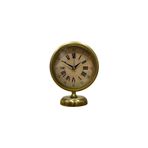 ForWhat Büro Ev Ofis Hediyesi için 20x25CM Style Dekor Metal Masa Saati