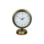 ForWhat Büro Ev Ofis Hediyesi için 20x25CM Trend Dekor Metal Masa Saati