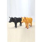 ForWhat Büro Ev Ofis Hediyesi için 22X14CM Tüylü Boğa Biblosu