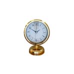 ForWhat Büro Ev Ofis Hediyesi için 25x20CM Gold Metal Masa Saati