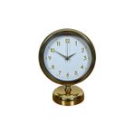 ForWhat Büro Ev Ofis Hediyesi için 25x20CM Golden Metal Aura Masa Saati