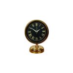 ForWhat Büro Ev Ofis Hediyesi için 25x20CM Golden Metal Grace Masa Saati