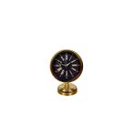 ForWhat Büro Ev Ofis Hediyesi için 25x20CM Golden Metal Stil Masa Saati