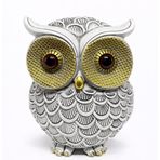 ForWhat Büro Ev Ofis Hediyesi için 7x10CM Polyester Baykuş Biblo Figürü