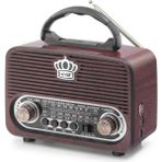 ForWhat Büro Ev Ofis Hediyesi Için Bluetooth Nostaljik Design Hoparlör - Renkli