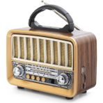 ForWhat Büro Ev Ofis Hediyesi Için Bluetooth Nostaljik Dizayn Hoparlör - Renkli