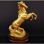 ForWhat Büro Ev Ofis Hediyesi için Golden At Şahlanmış Tay Biblosu