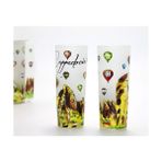 ForWhat Büro Ev Ofis Içecek Keyfi Için Yöresel Motif Bardak Mini Stil Shat Bardağı - Renkli - 100 ml