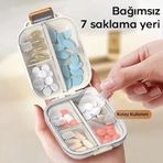 ForWhat Büro Ev Ofis Kişisel Sağlık Bakımı için Çoklu İlaç Kutusu