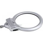 ForWhat Büro Ev Ofis Mandallı Masa Büyüteci için 2.5X 90Mm 5X 24Mm Metal Hortumlu Büyüteç