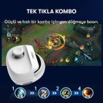 ForWhat Büro Ev Ofis Oyun Konsolu Için Beyaz Memo Oyun Tuşu - Renkli