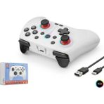 ForWhat Büro Ev Ofis Oyun Konsolu Için Beyaz Pc Ios Android Switch Rgb Ps3 Ps4 Uyumlu Bluetooth Oyun Kolu Gamepad - Renkli