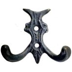 ForWhat Hobi Mobilya Tasarımı İçin 50X55 mm Antika Oksitli Pirinç Koç Çiftli Askı - - - Renkli