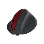 Forzacase 1600 Dpı Şarj Edilebilir 2.4 Ghz Ergonomik Bluetooth Kablosuz Mouse - FC745 - Kırmızı