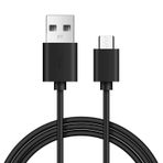 Forzacase 3A Micro USB Şarj ve Data Kablosu 2 metre Siyah - FC1170