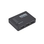 Forzacase 5 Giriş 1 Çıkış Kumandalı HDMI Çoklayıcı 5in1 Switch 1080p Full HD - FC1113