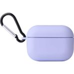 Forzacase Airpods Pro 3 ile uyumlu Anahtar Askılıklı Bluetooth Kulaklık Kılıfı - FC1125 (Lila)
