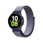 Forzacase Amazfit Bip/Bip Lite için FC140 Lila Esnek Hasır Örgü Kordon