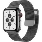 Forzacase Apple Watch Se 3 44MM ile Uyumlu Metal Mıknatıslı Kordon Kayış - FC157 - Siyah