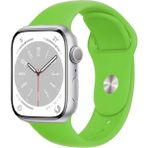 Forzacase Apple Watch Se 3 44MM ile Uyumlu Silikon Kordon Kayış - FC005 - Yeşil