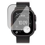Forzacase Apple Watch Ultra 3 49mm için Çerçeveli Tam Kaplayan 3D Pet Ekran Koruyucu Film - FC016
