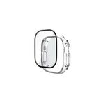 Forzacase Apple Watch Ultra/Ultra 2 49mm Önü Açık Sert Plastik Kılıf + Ekran Koruma Filmi - FC624