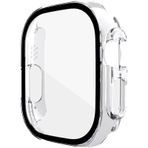 Forzacase FC015 Apple Watch 49 mm Şeffaf Önü Kapalı Ekran Korumalı Sert Rubber Akıllı Saat Kılıfı