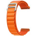 Forzacase FC156 Turuncu 22 mm Universal Kancalı Kumaş Akıllı Saat Kayış Kordon
