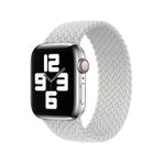 Forzacase FC401 Beyaz iOS Uyumlu Watch 9 45 mm Hasır Örgü Solo Loop Kordon Kayış
