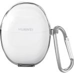 Forzacase Huawei FreeBuds 5 ile uyumlu Şeffaf Anahtar Askılıklı Bluetooth Kulaklık Kılıfı - FC927