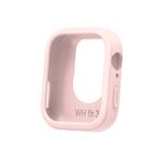 Forzacase Huawei Watch Fit 3 İle Uyumlu Önü Açık Silikon TPU Kasa Koruyucu Kılıf - FC1145 (Pembe)